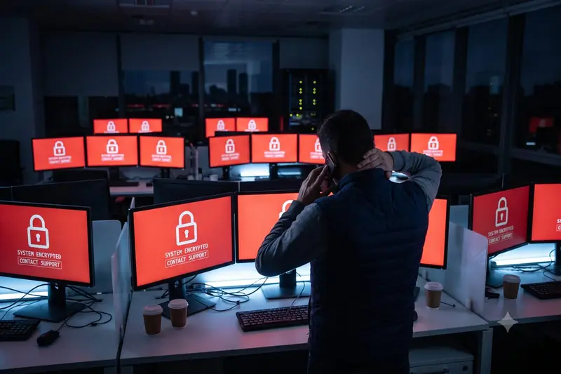 Ataque Ransomware Empresa