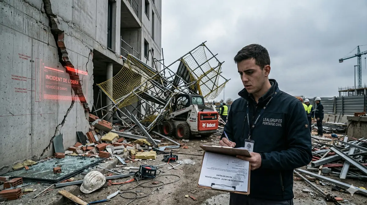 Informe pericial de responsabilidad civil y daños a terceros